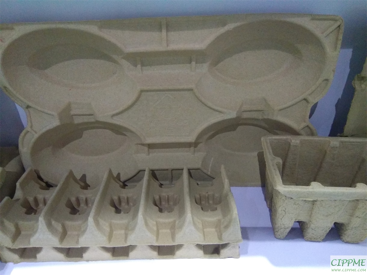 紙漿模塑-中國國際包裝展覽會展品